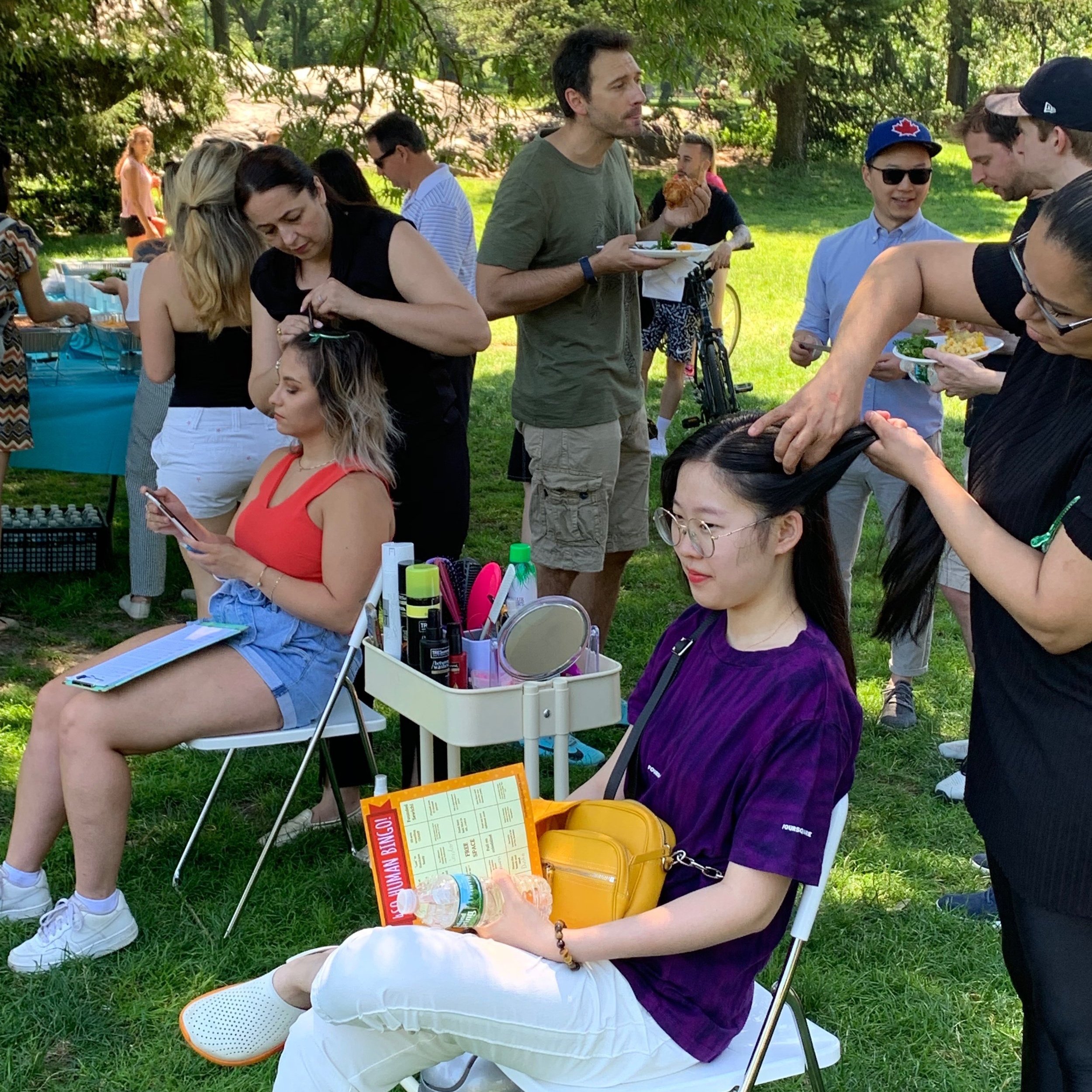 On-Location Hair Braiding Event