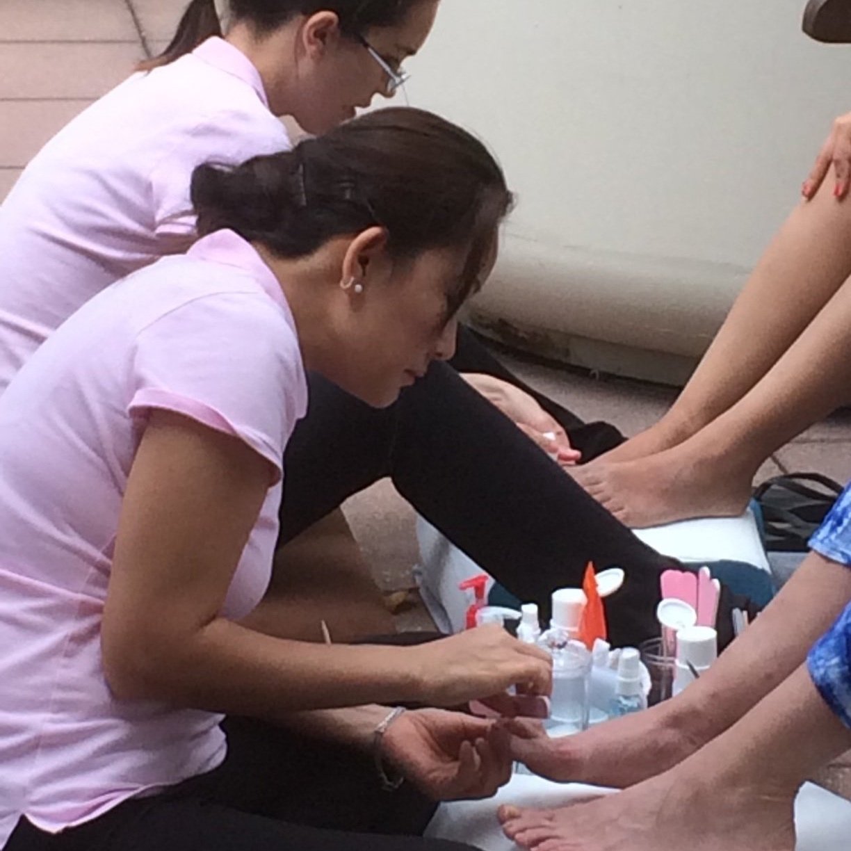 Mobile Pedicure Station