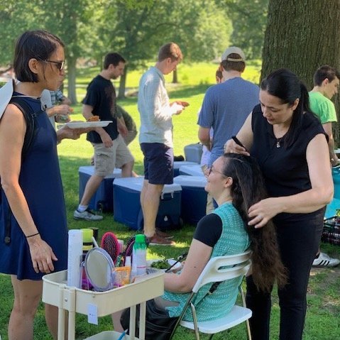 Mobile Salon In Central Park