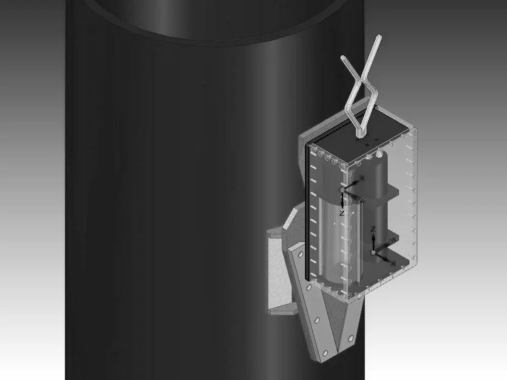 Vertical Gradiometer Rov OceanTools : VMS Verticality Measurement Inclinometer Display Systems