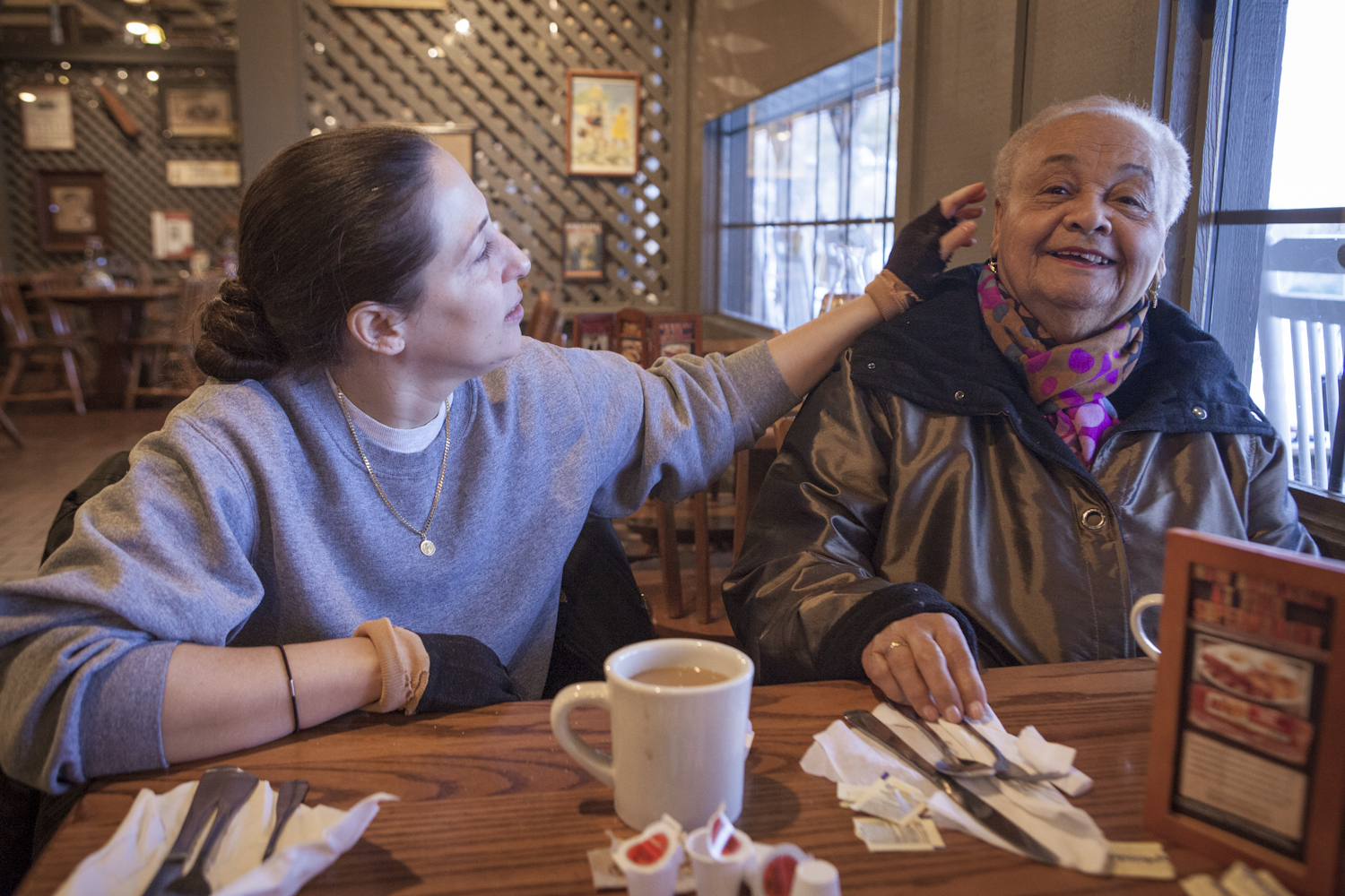 Bibi's Grandmother is very playful and relaxed. Time had little effect on the relationship. 