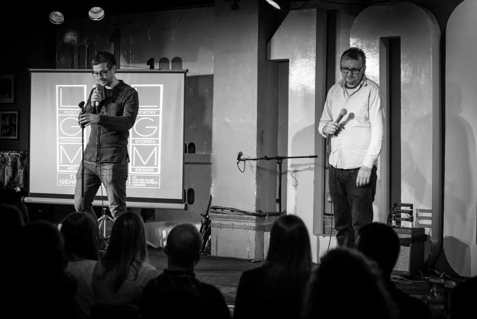 níal and shane host a WGM night in LONDON'S 100 CLUB - photo credit alex gill (www. alexgilldirector.com/ )