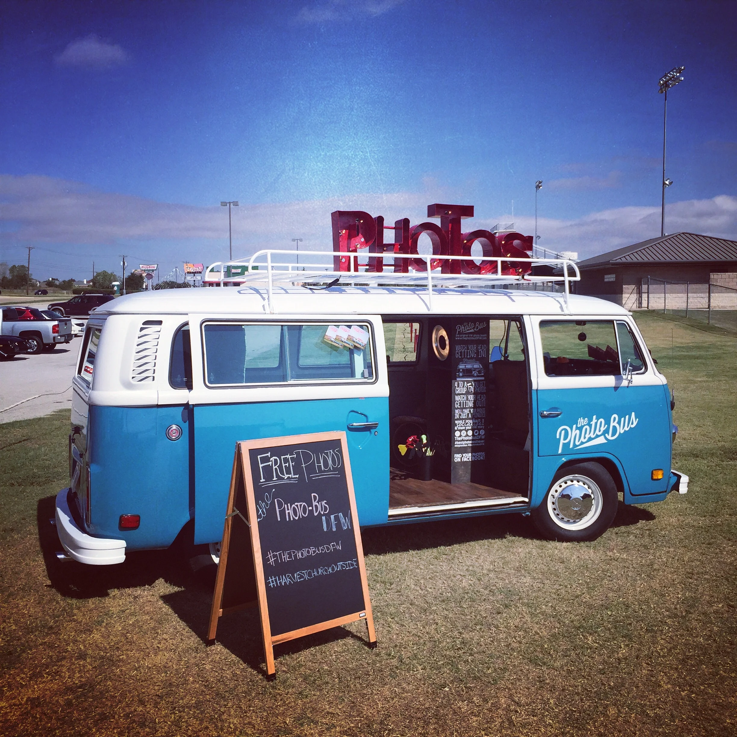 The Photo Bus DFW at Harvest Church in Fort Worth, TX.