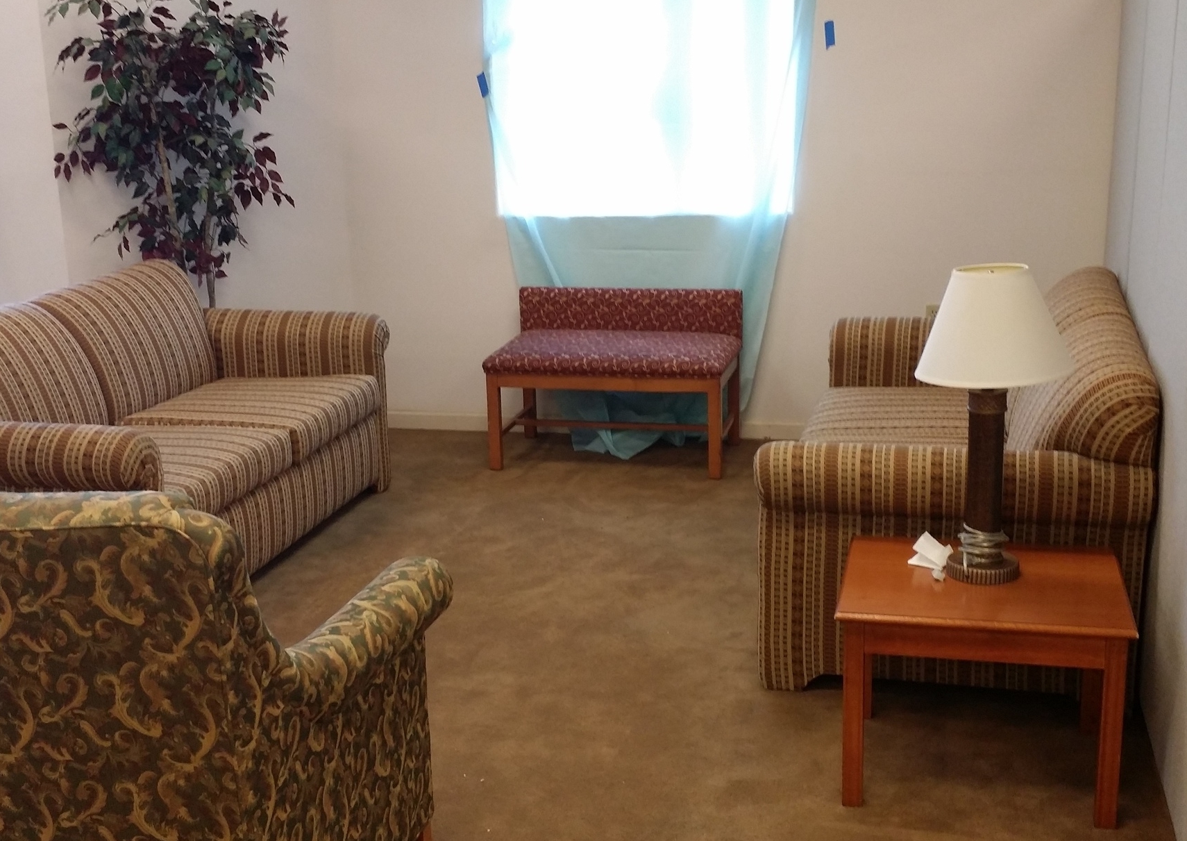  One visitation area we have for visits between children and their biological family.