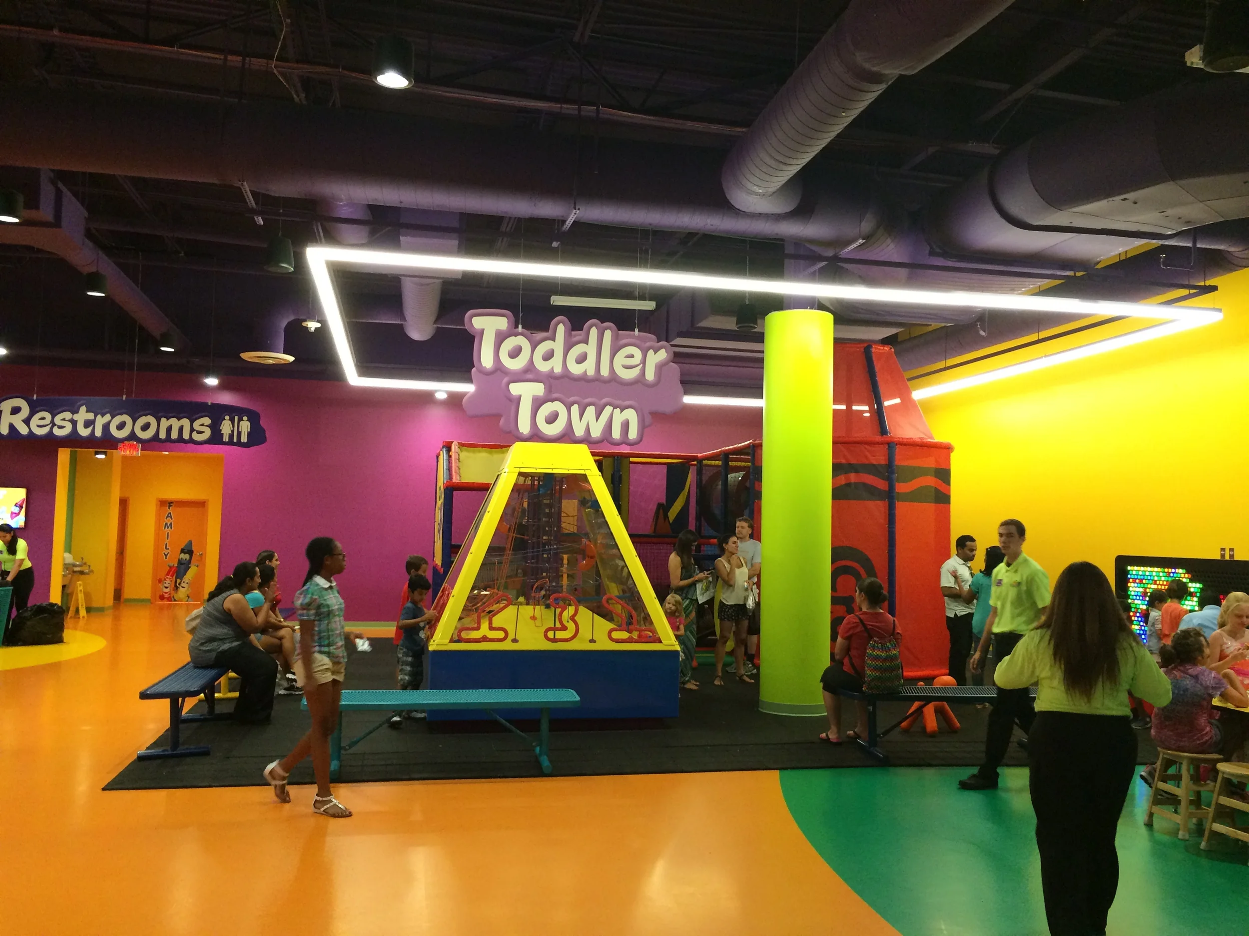 Crayola Experience Orlando, FL TODDLER TOWN