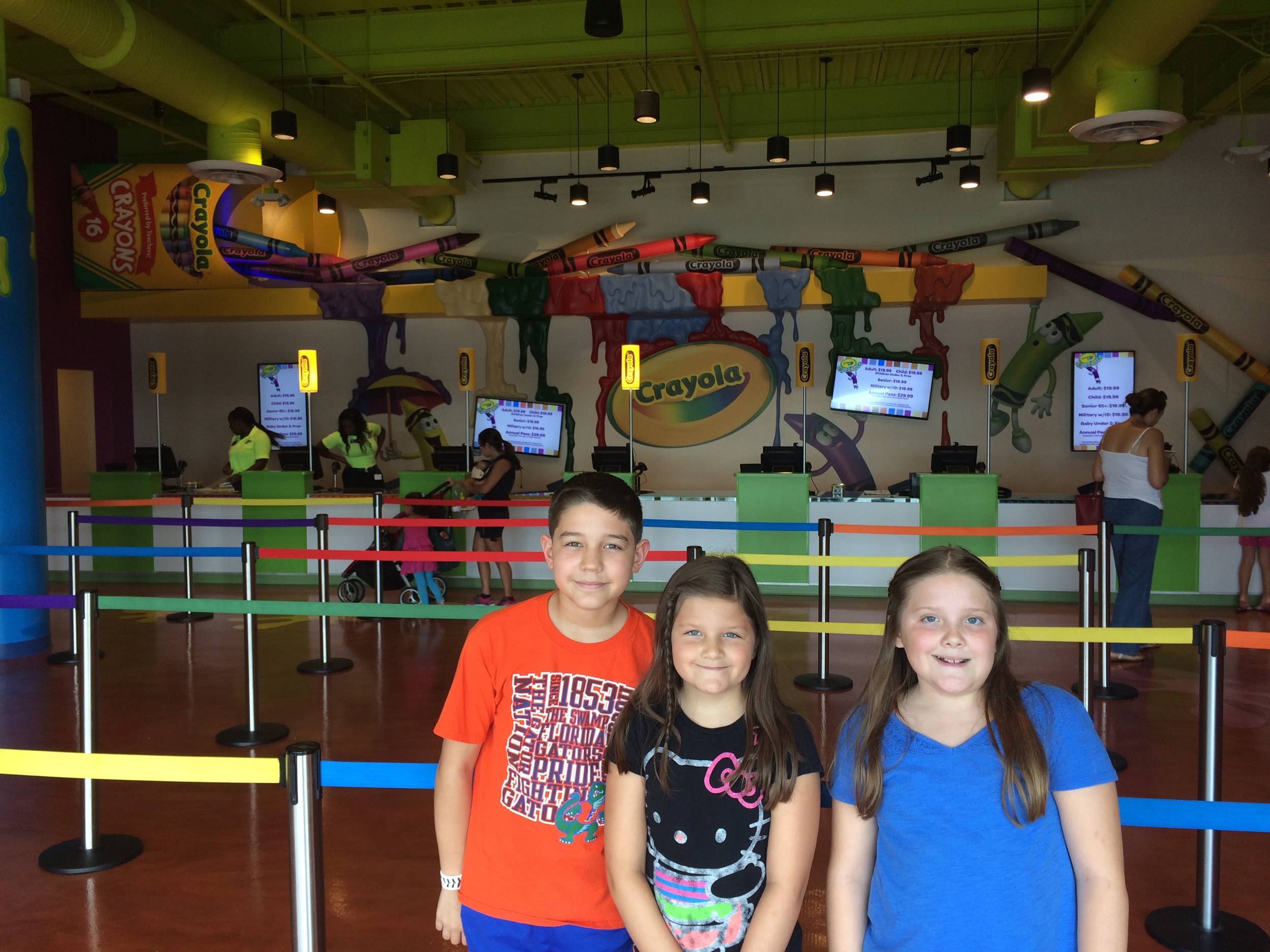Crayola Experience Orlando, FL Entrance