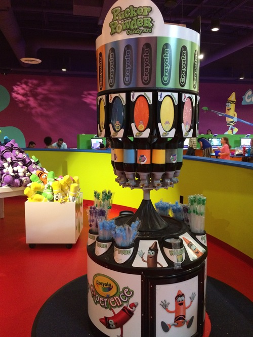 Crayola Experience Orlando, FL TRADING POST Pucker Powder