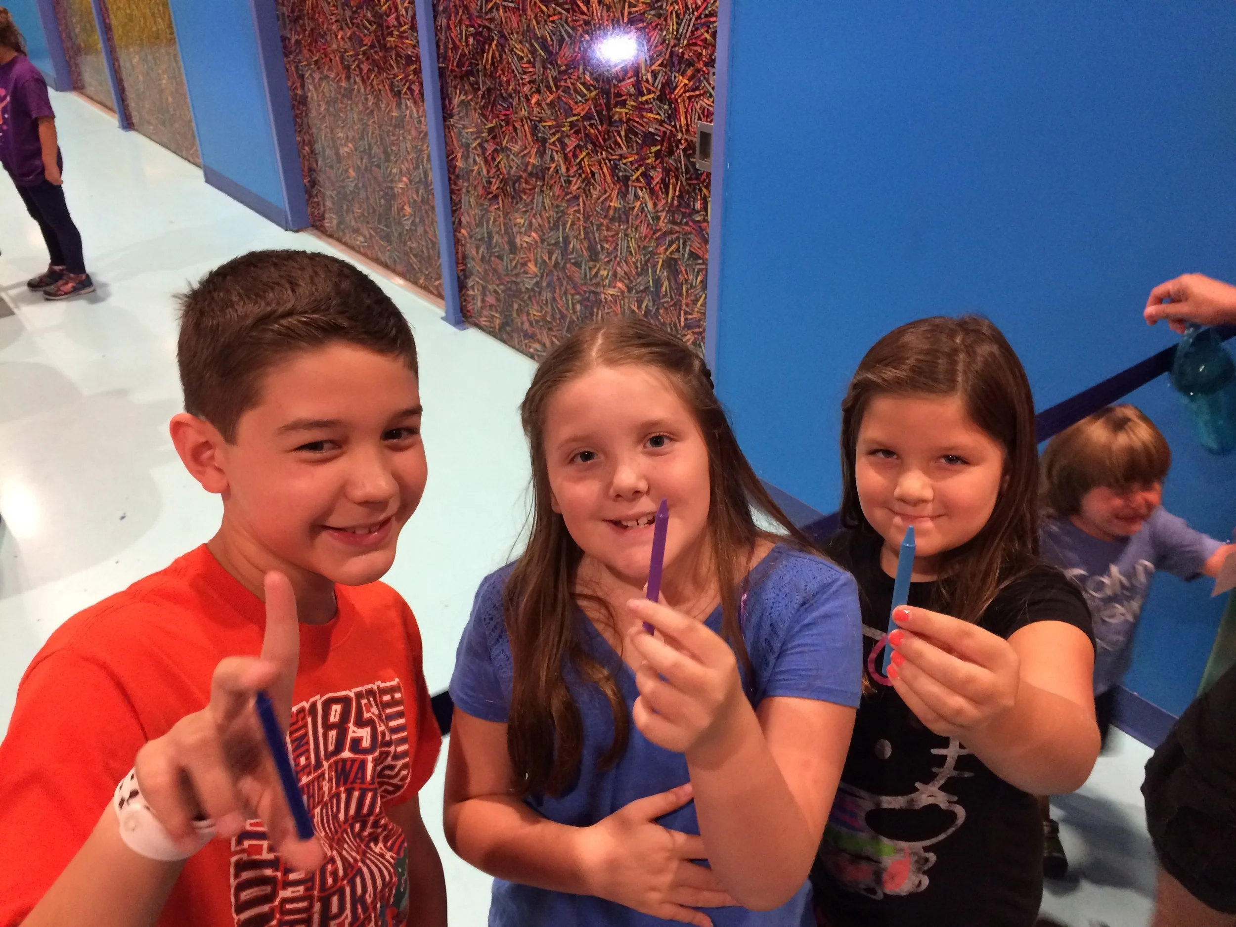 Crayola Experience Orlando, FL MELT & MOLD Crayon Selection