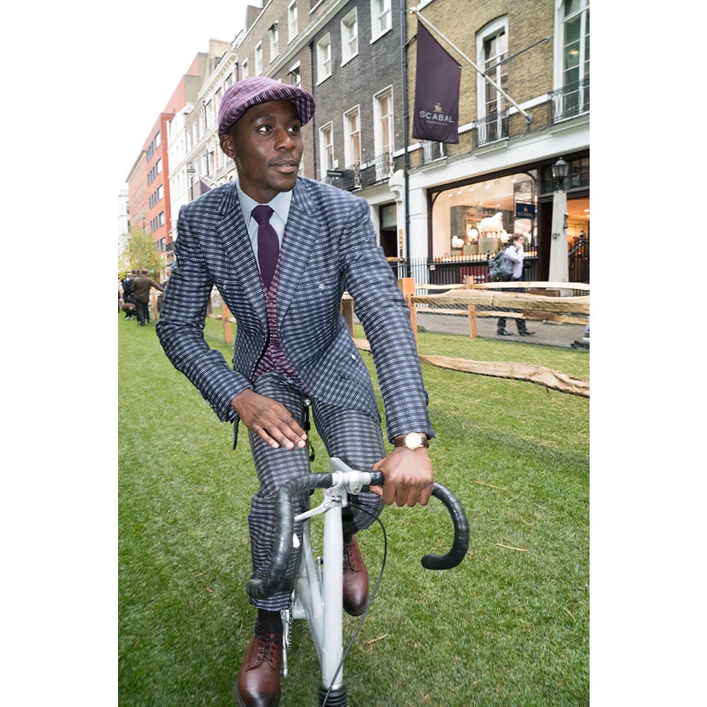 Men's Winter Flat Cap - 'Windswept Flat Cap' in Dashing Tweeds Wool