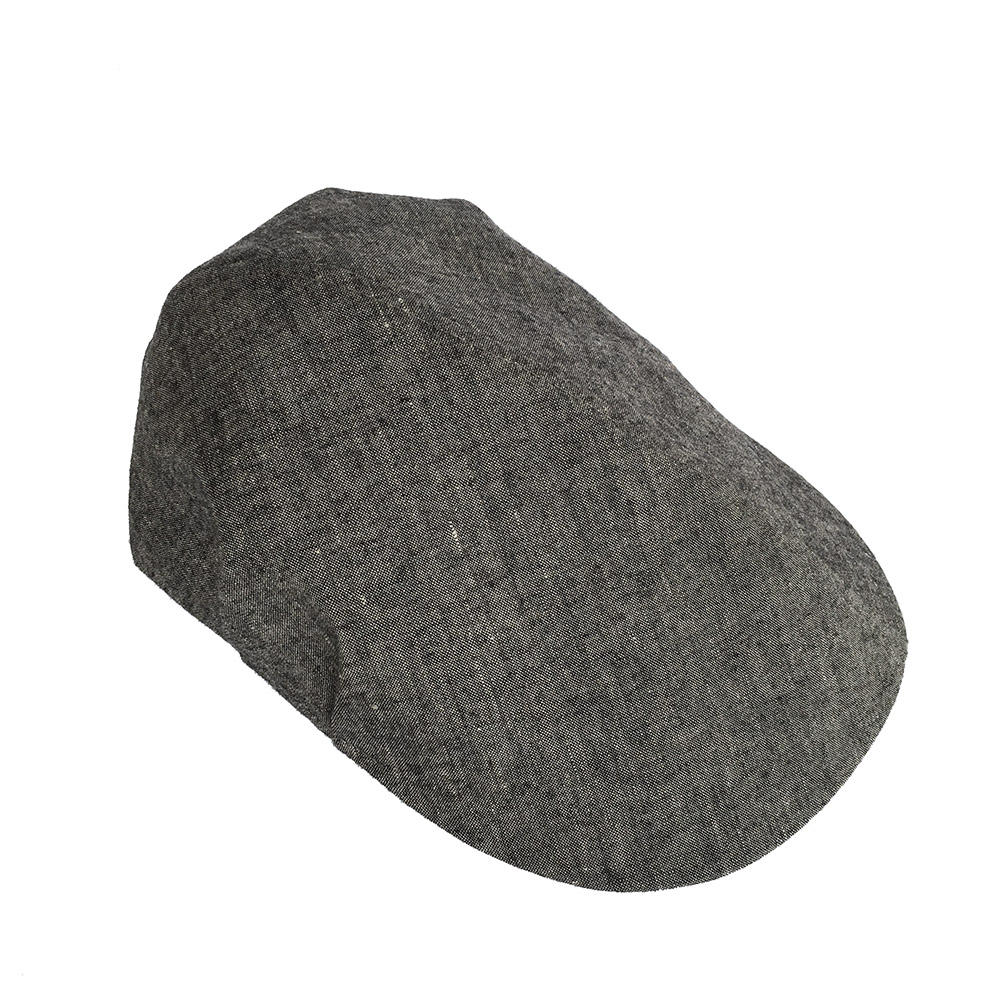 Skipton in charcoal Irish linen