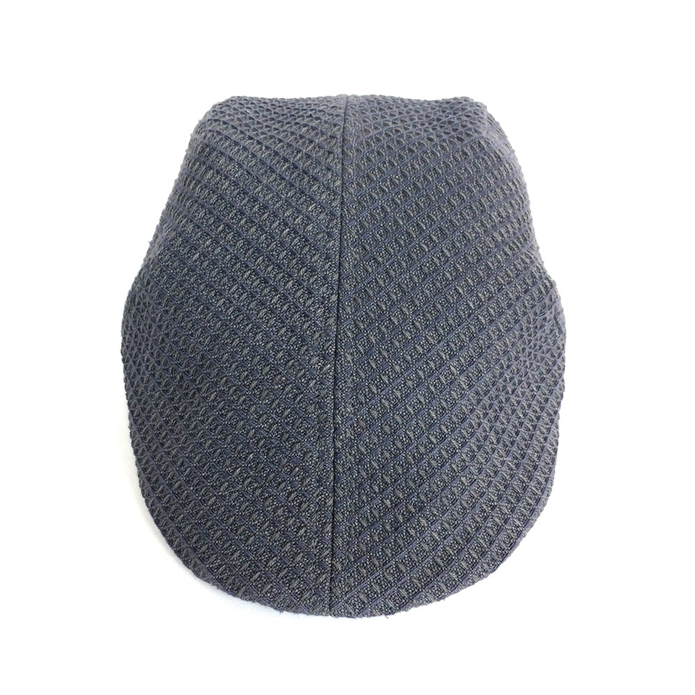 Organic Cotton Flat Cap For Men - 'Otley' In Warm Grey