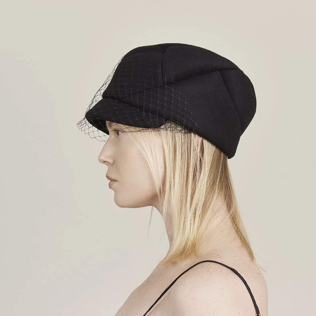 Wool/Cashmere Moltopren Peaked Cap 