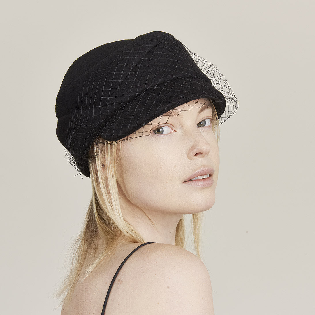 Wool/Cashmere Moltopren Peaked Cap 