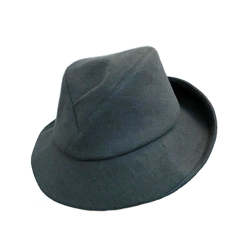 Cotswold Country Hats Wool Fedora Hat with Leather Belt Trim Montana 
