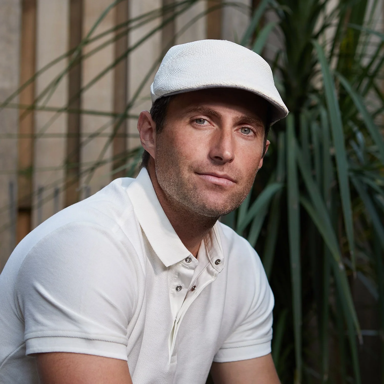 Luxury Summer Flat Cap for Men: 'Selby 