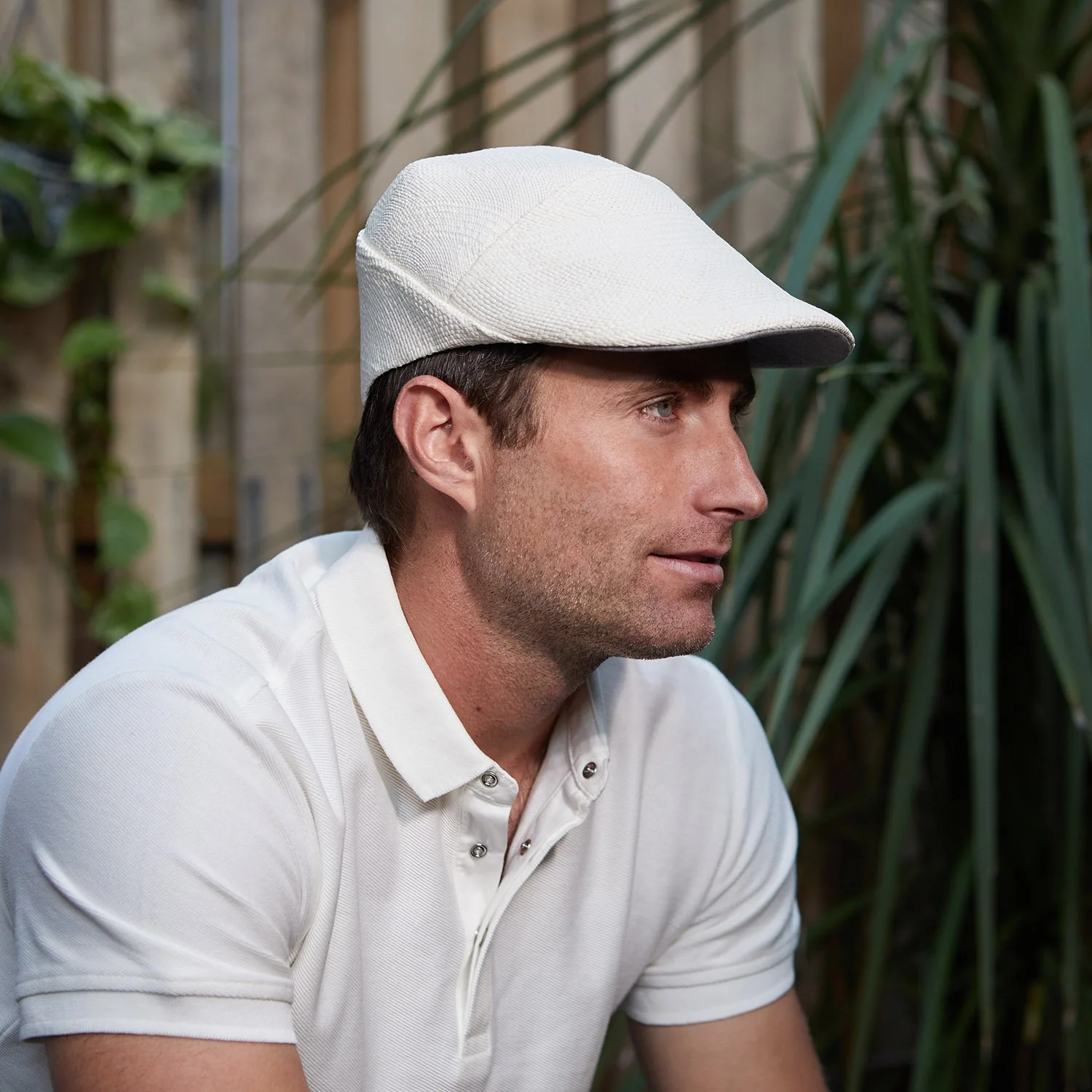 Luxury Summer Flat Cap for Men: 'Selby 