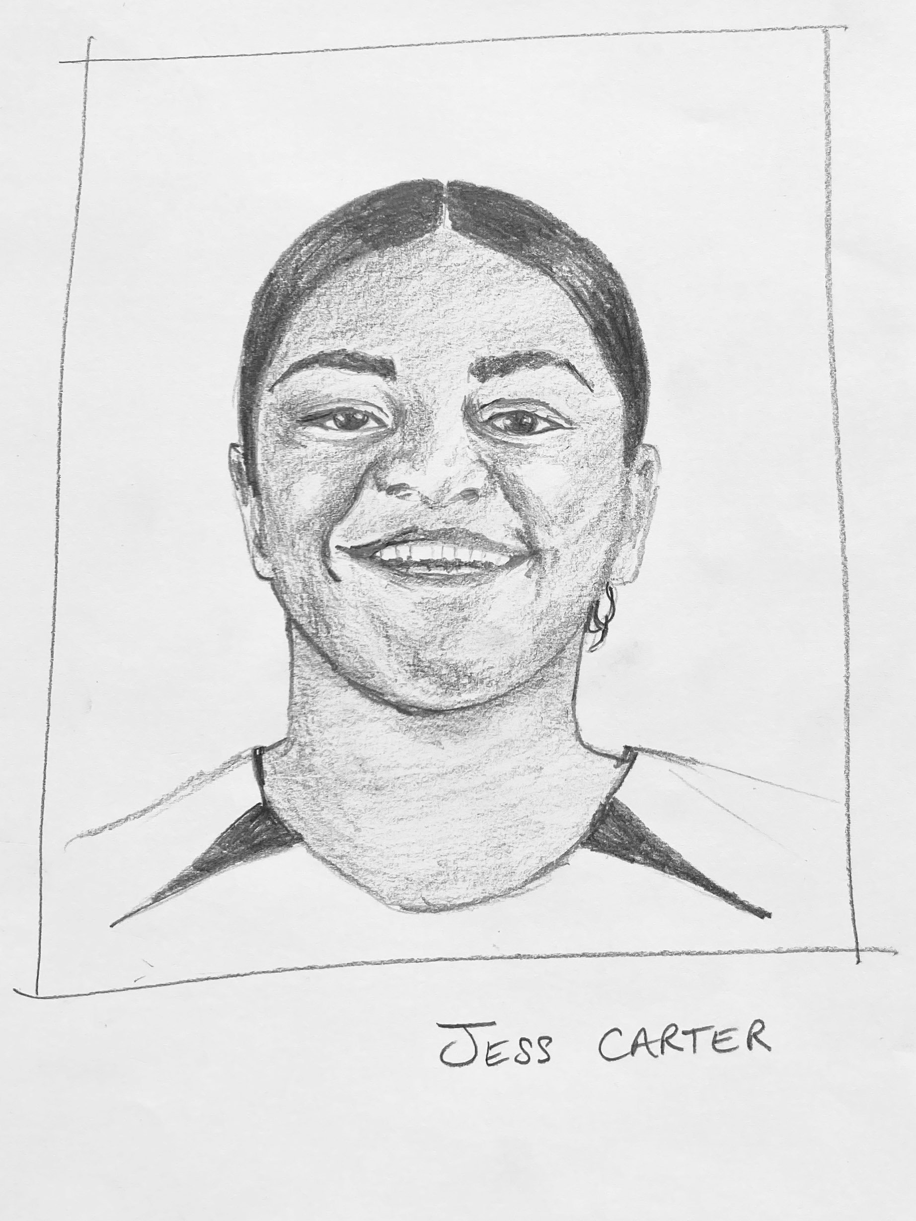 Footballer Jess Carter