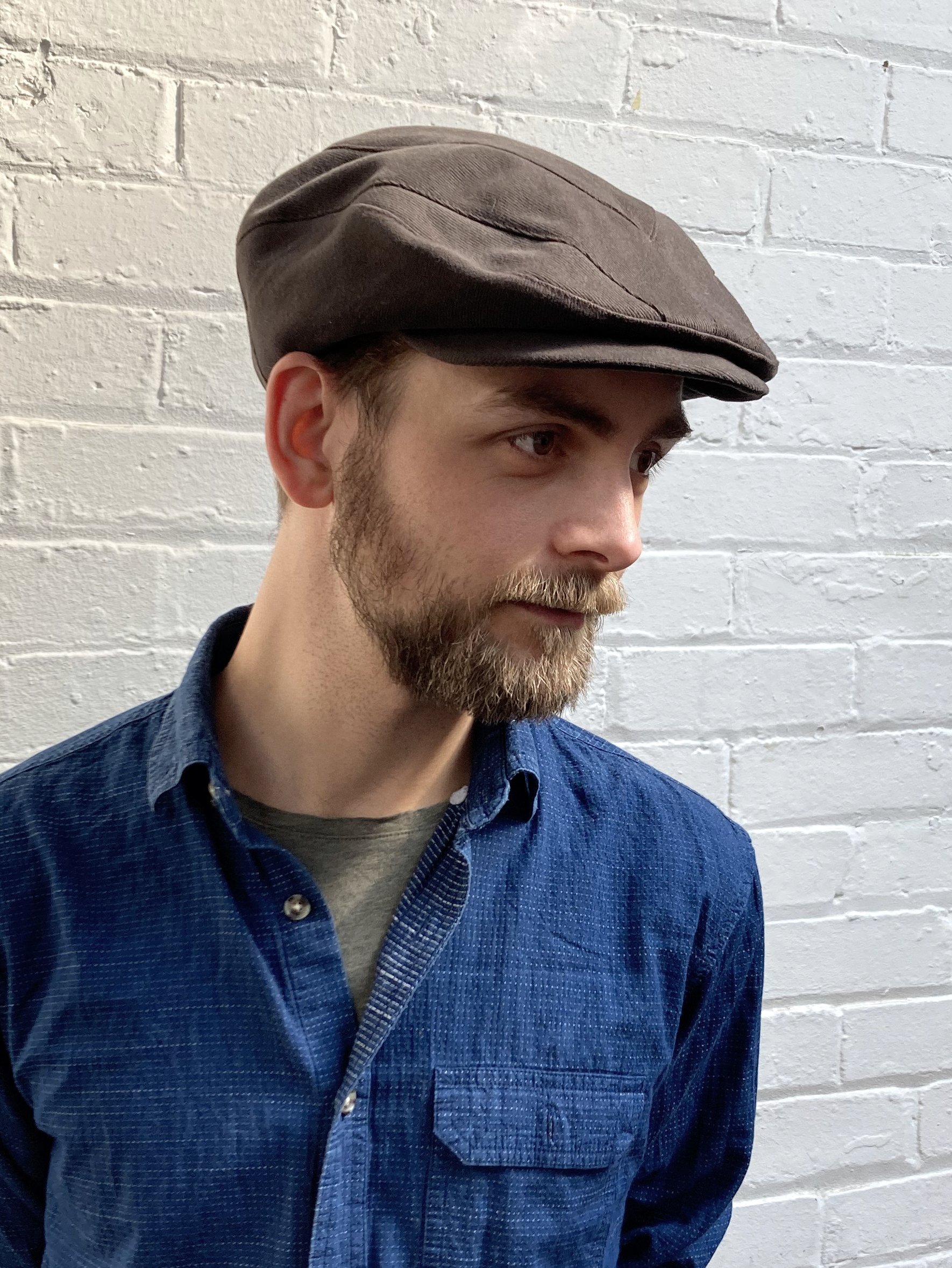 'Jason' newsboy cap