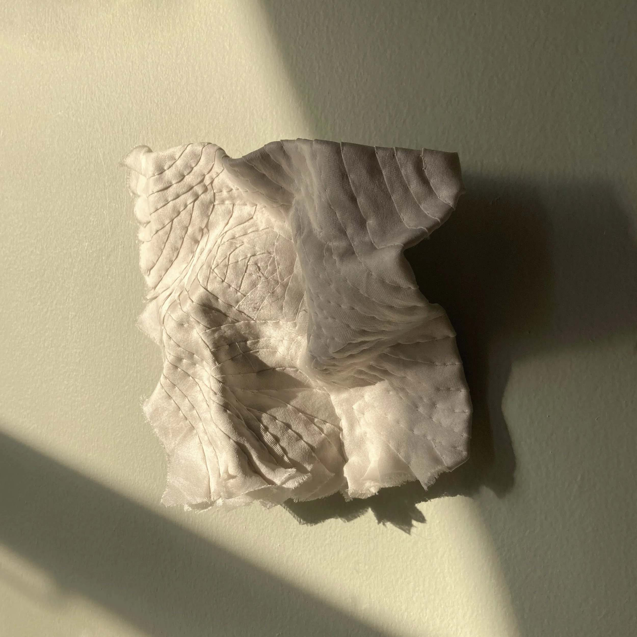'Contour Fragment' Silk