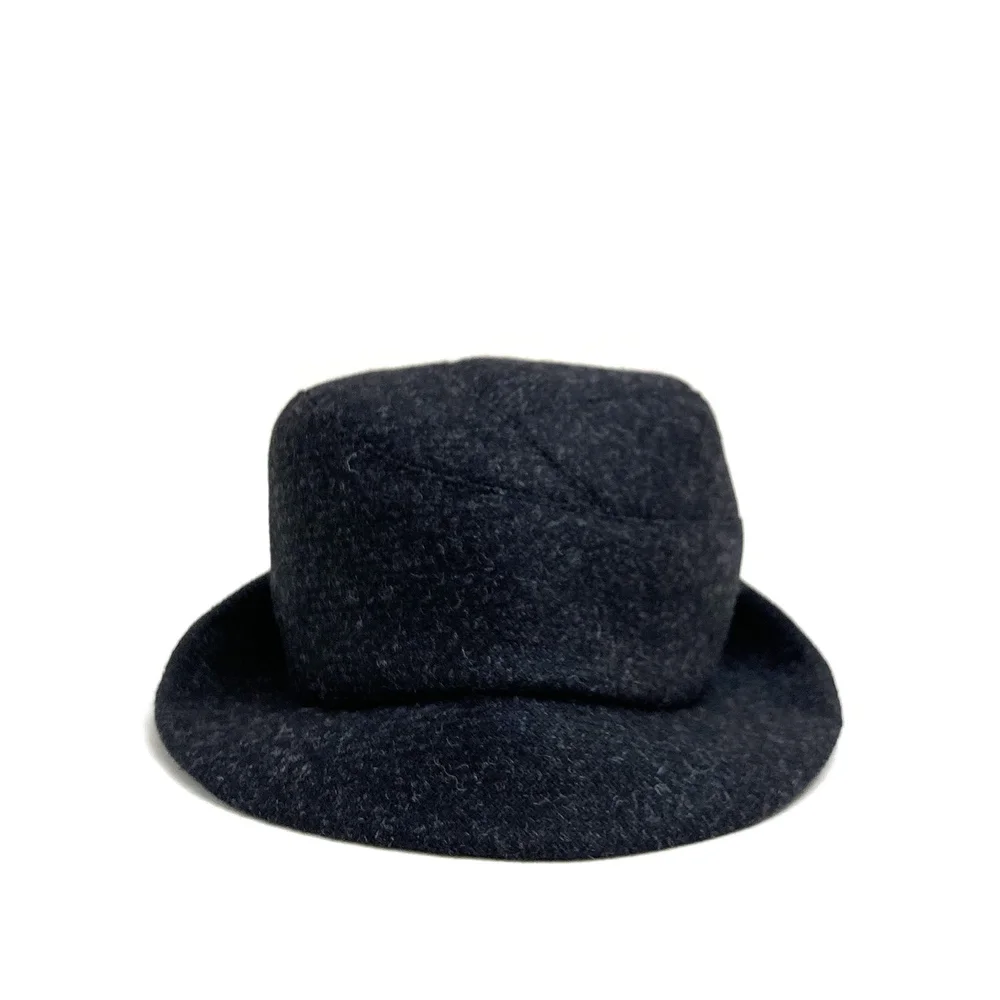 Shetland Wool Twill Trilby Hat:  display picture 2