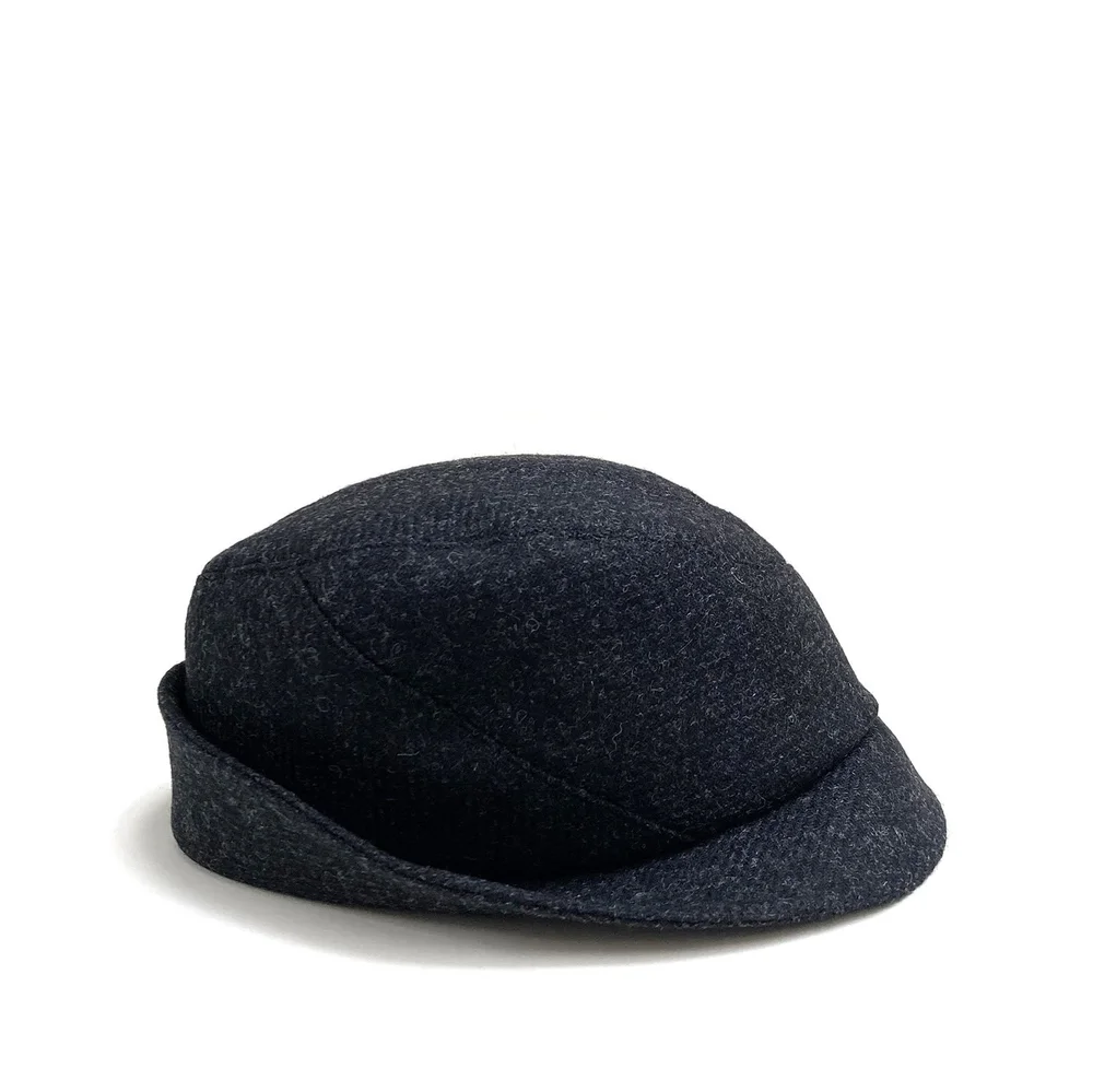 Shetland Wool Twill Trilby Hat:  display picture 1