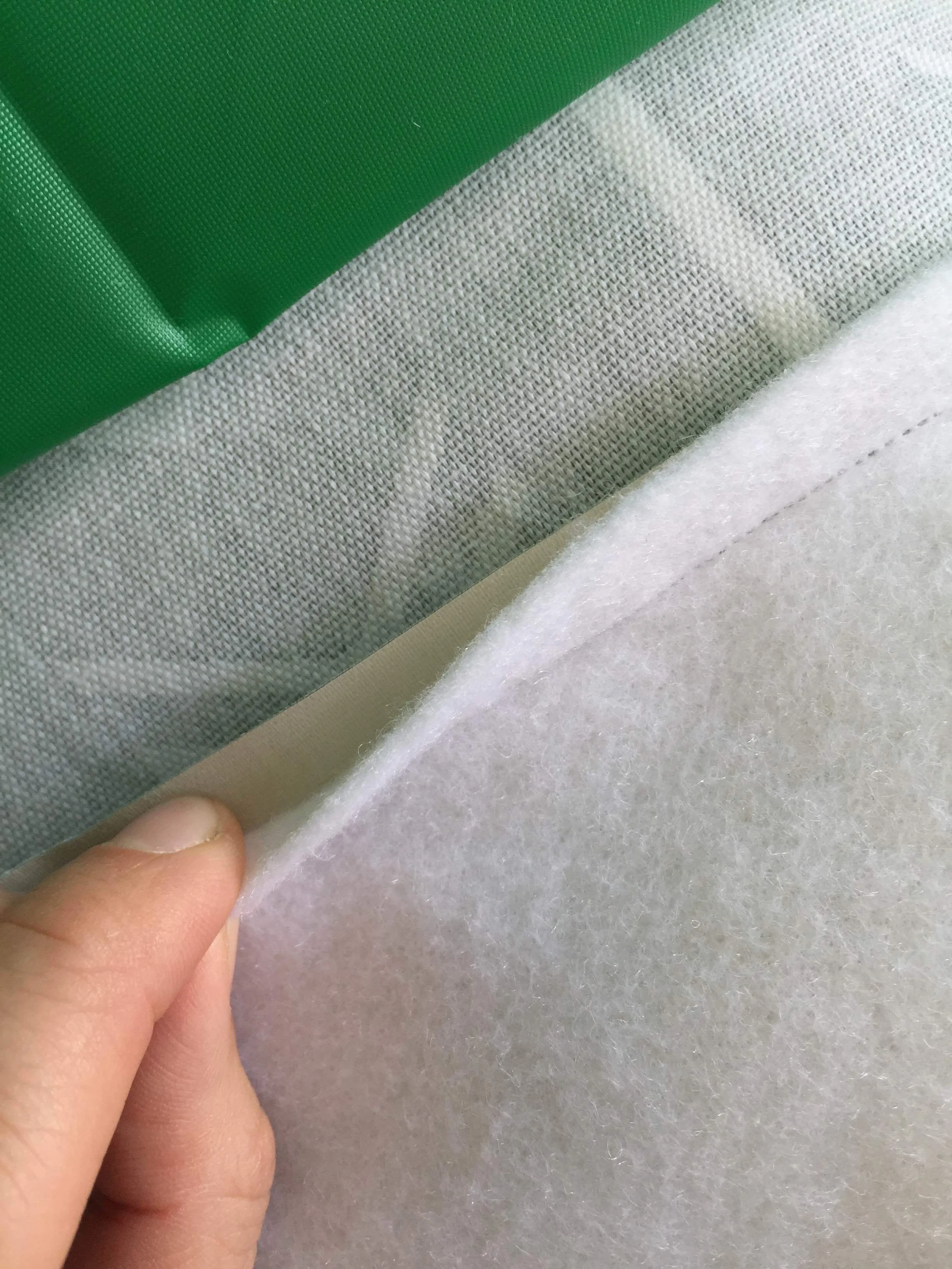 As a sewing technique, I went with a suggestion from my mom, which was to sew everything inside out like a pillow case and then turn it right side out to do the finished seam on the top. I ended up only doing the two sides like this and then sewing a folded over seam on the top and bottom.