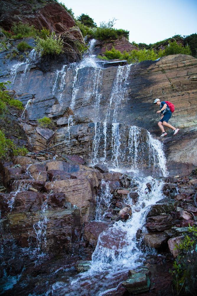 Slight water crossing.