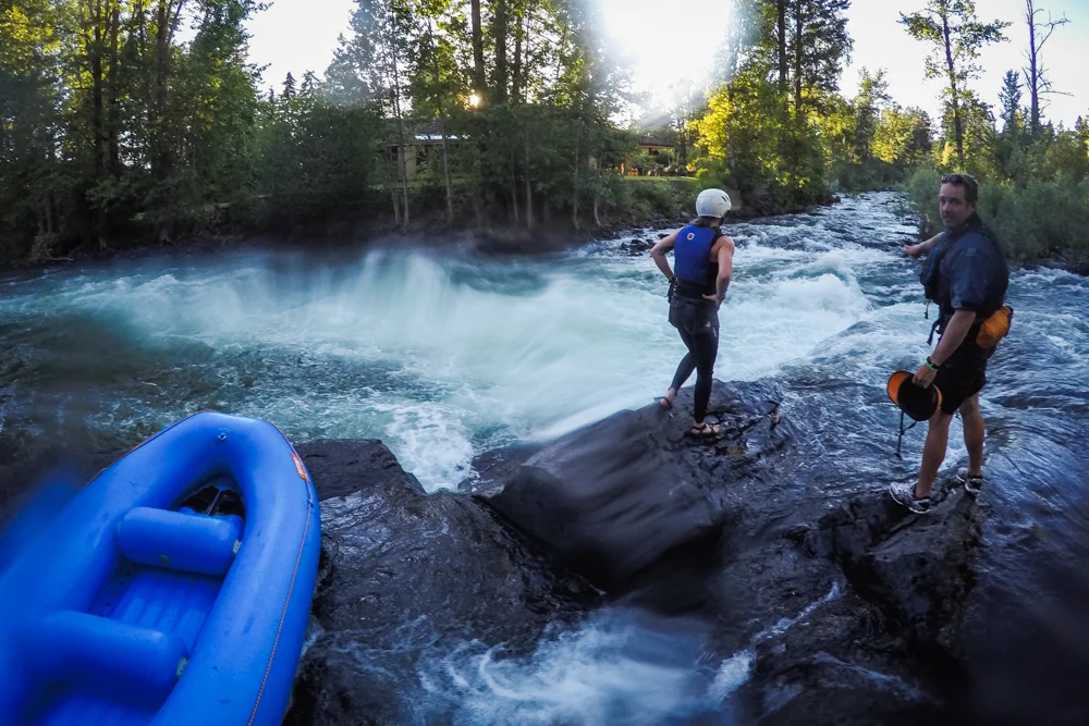 Half of the fun of hiking and re-running a drop is overanalyzing the line!