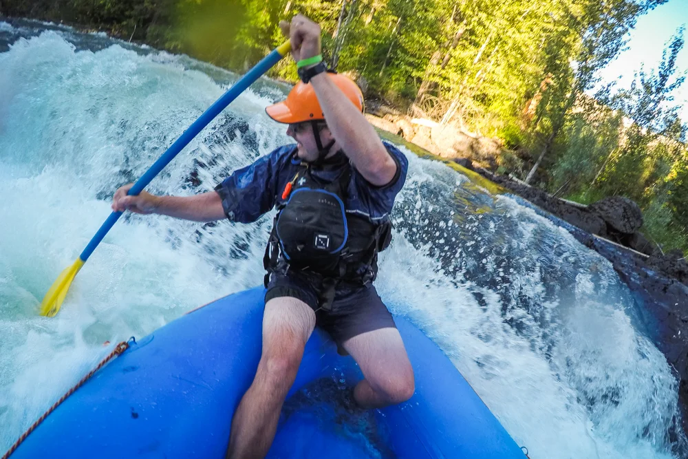Surfing is good for the soul, even if the surf is small and uneventful. the ledge behind me was more fun to drop than it looked like. I wish I had the wherewithal earlier this season to boat this section at ~1500 cfs.