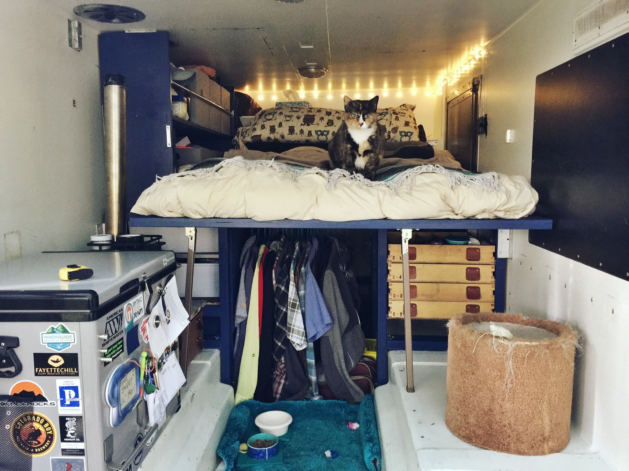 A very comfortable new living space. Downsize, minimize, simplify.