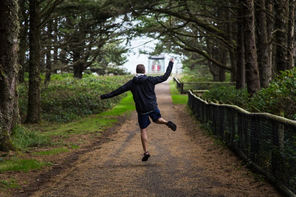 This is my lighthouse dance.