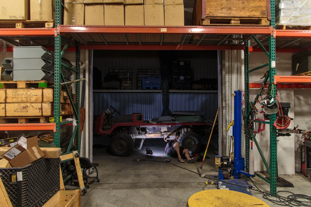 Putting in the wrench time for a discounted part.