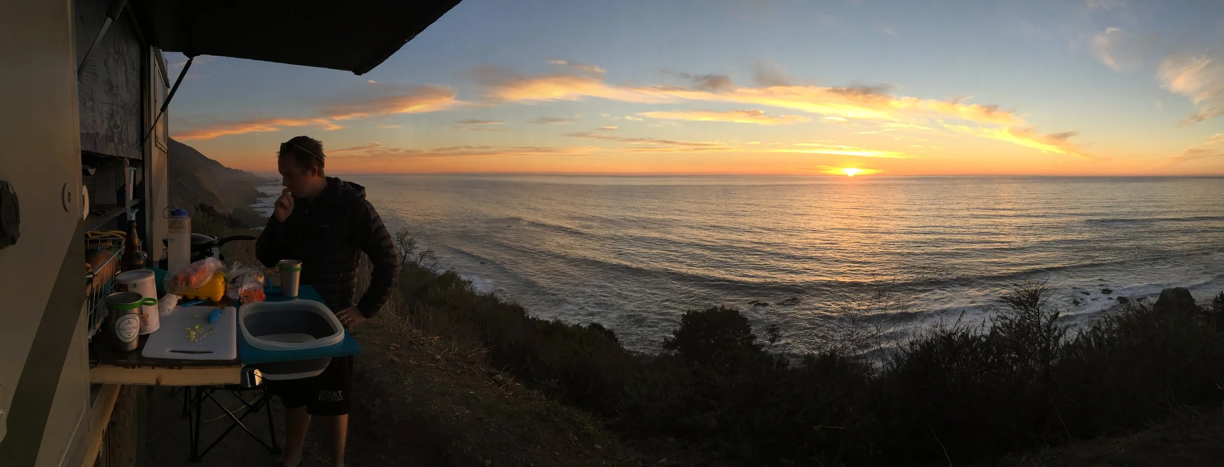 Just the best spot to make dinner.