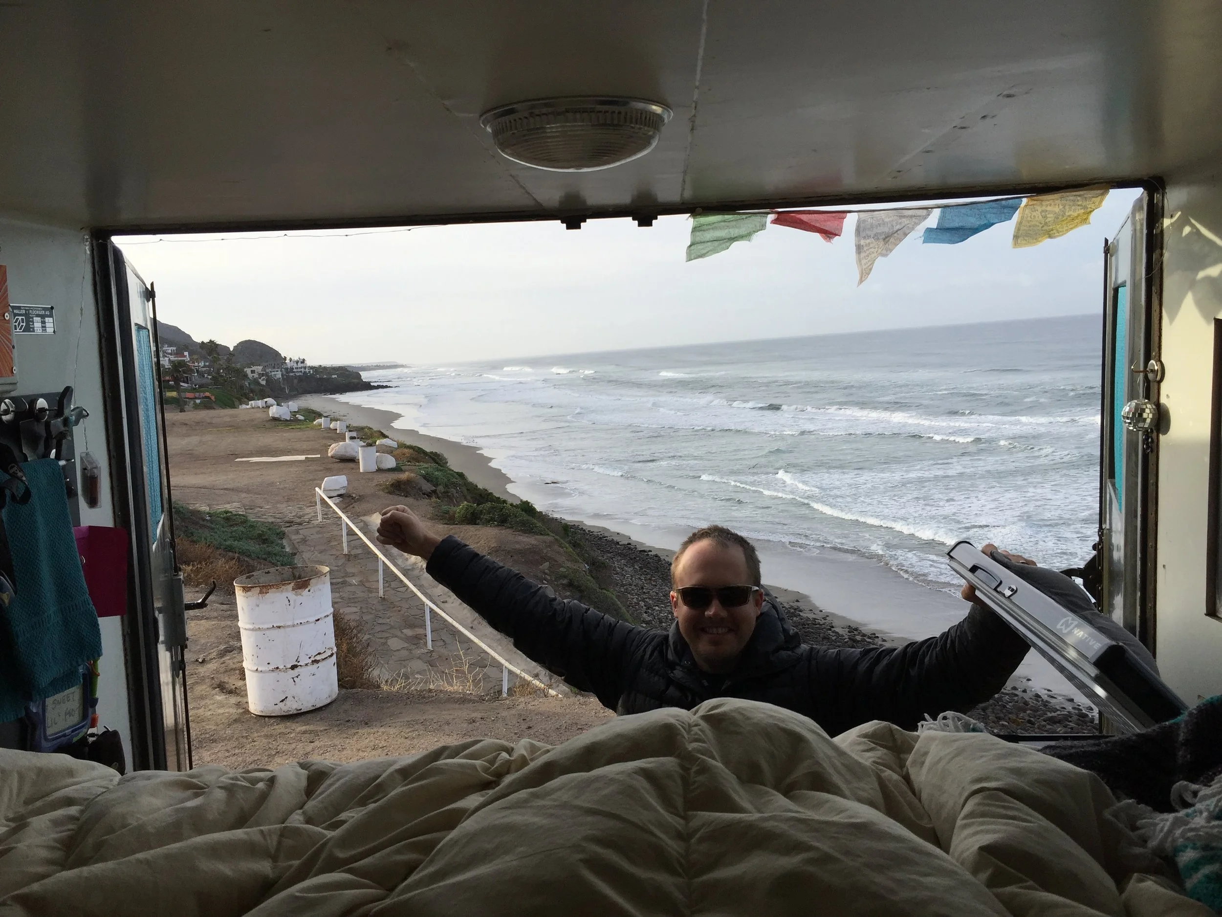 Our first morning! Just as beautiful.