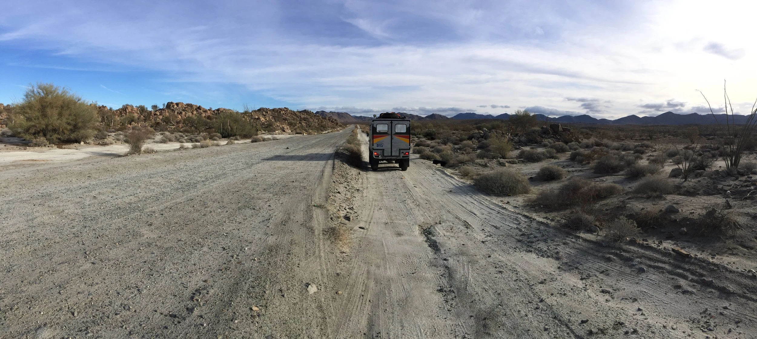 Using not only the whole road, but all the roads.