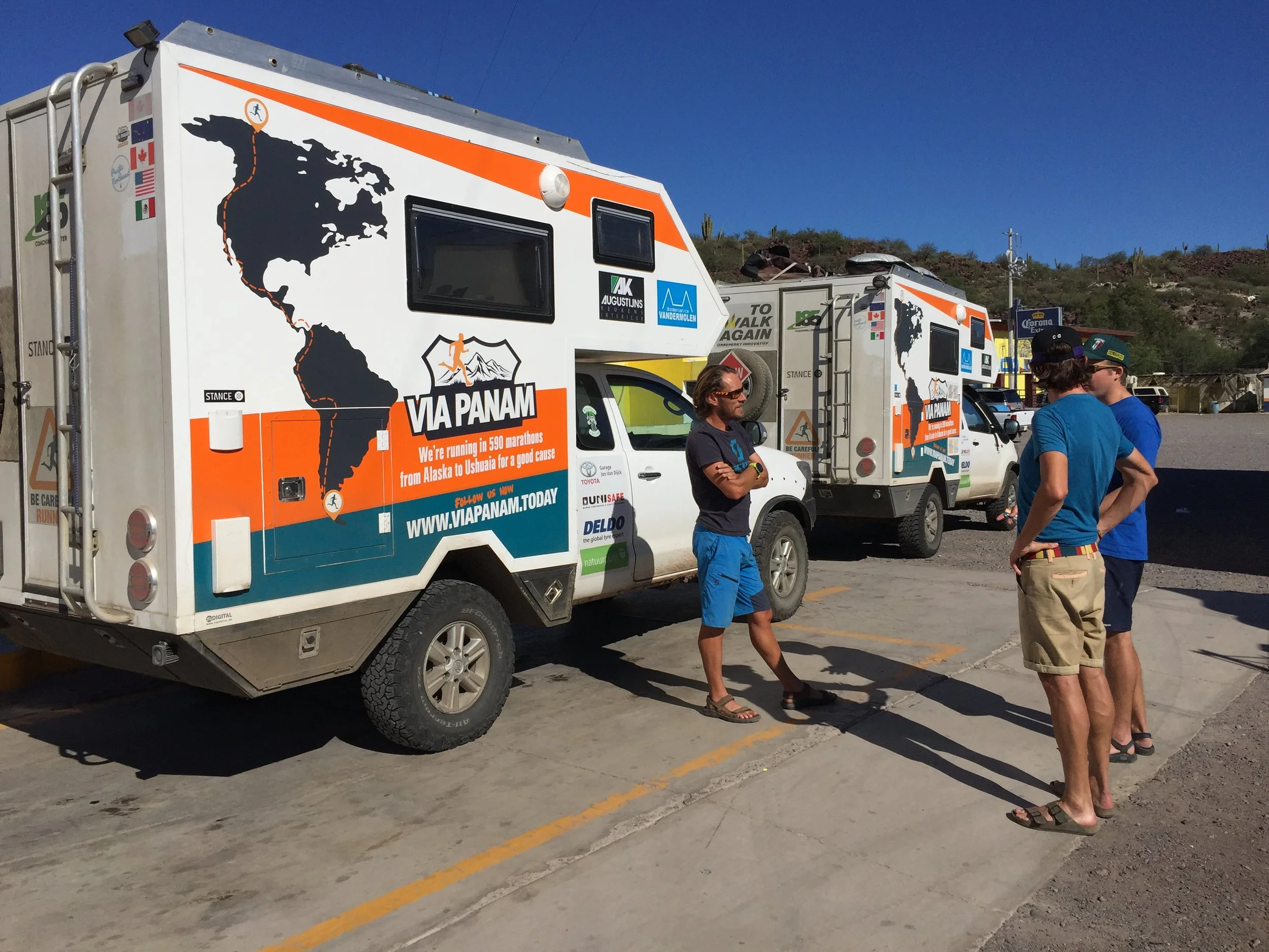 If your kid told you he was driving from Alaska to Ushuaia, or maybe riding motorcycles, you'd probably be terrified. These crazies are running that trip. On their feet . Donate now: www.ViaPanAm.today