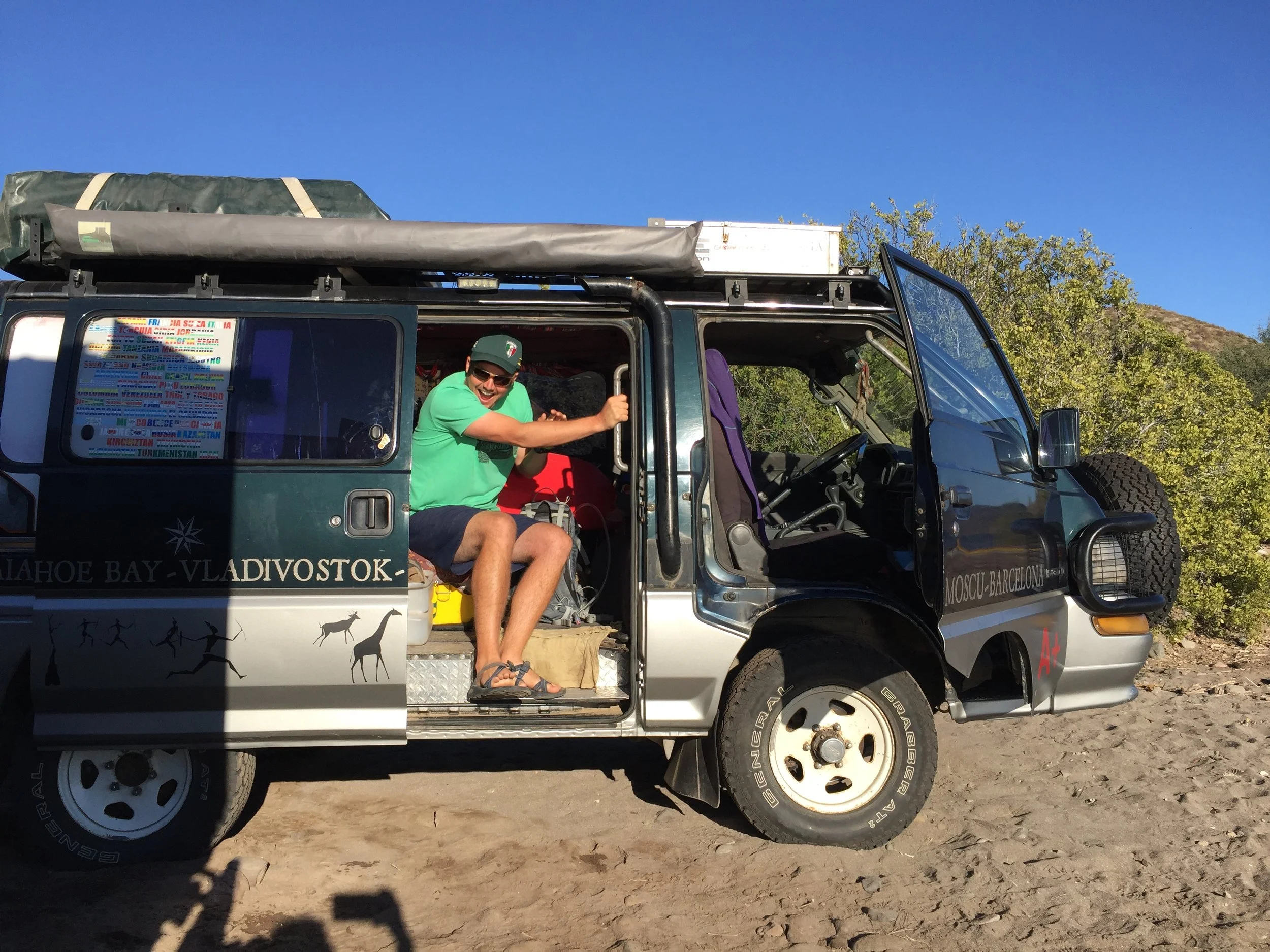 I got to ride in THE La Cucuracha!