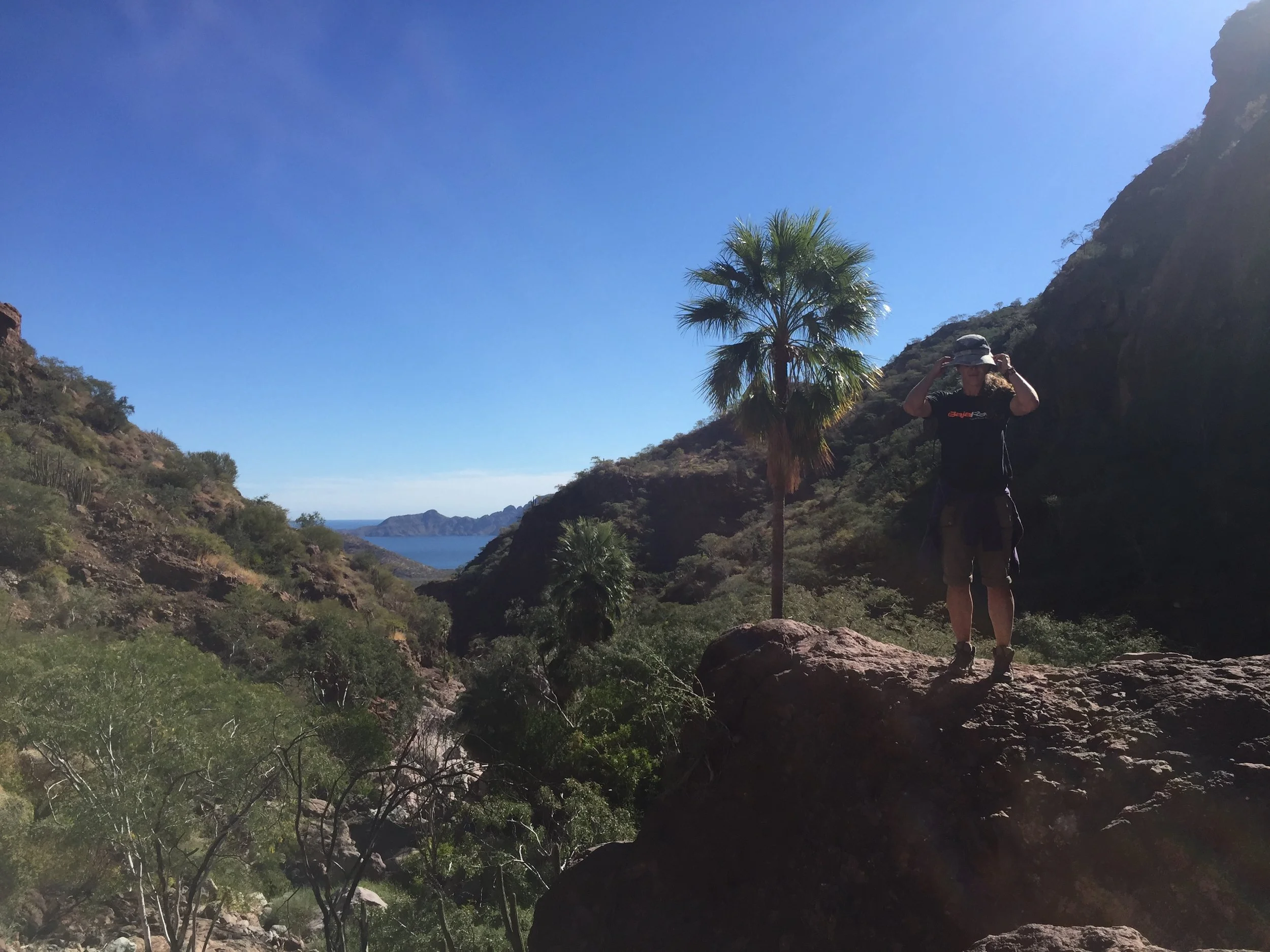The views up and down Tabor canyon were outstanding.