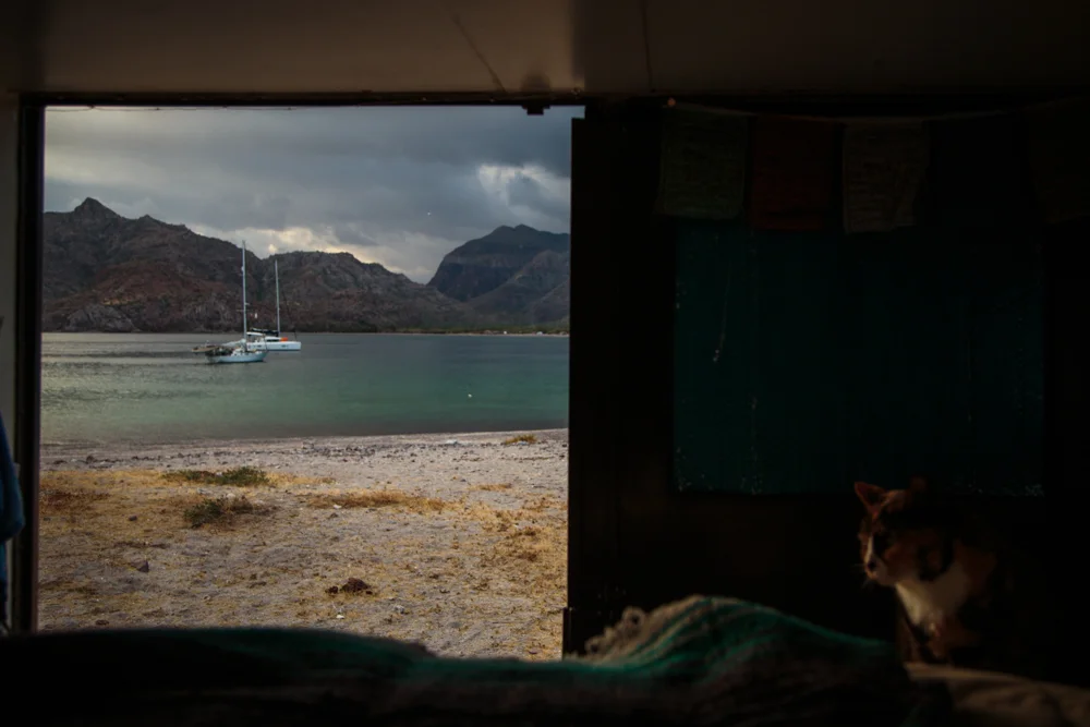 The weather turned on the last morning and we headed out to Loreto.