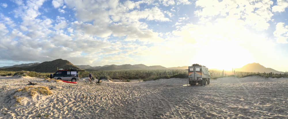 We were surrounded by 360° of beauty. That forest is huge cacti.