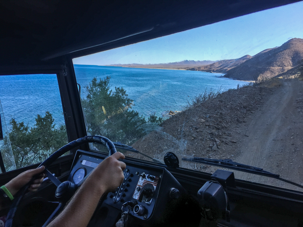 The road was as beautiful as it was exciting.