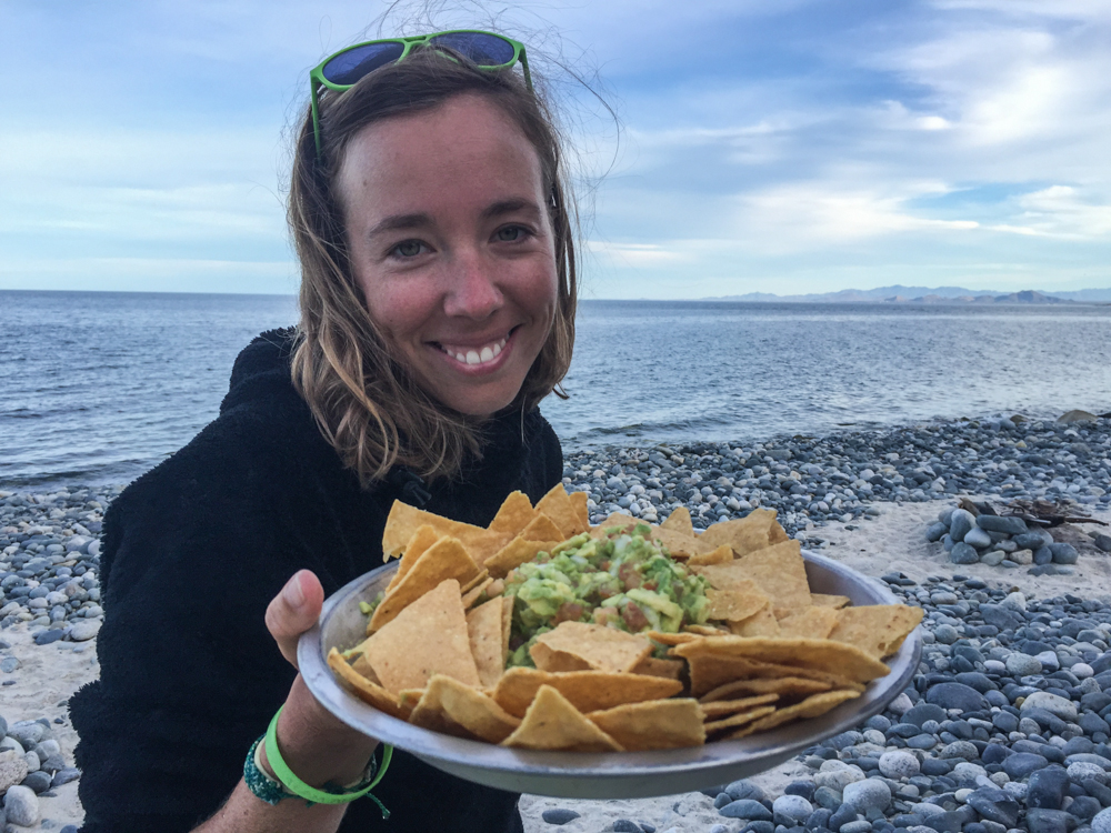 Many of our dinner are simply guacamole.
