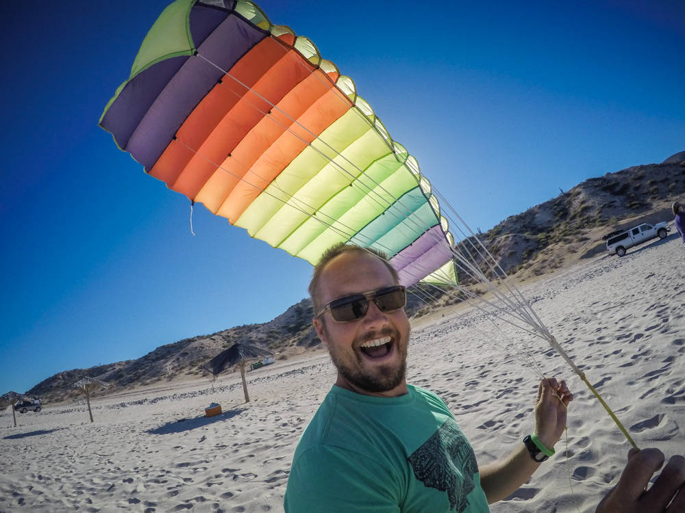 PRETTY RAINBOW KITE!!!