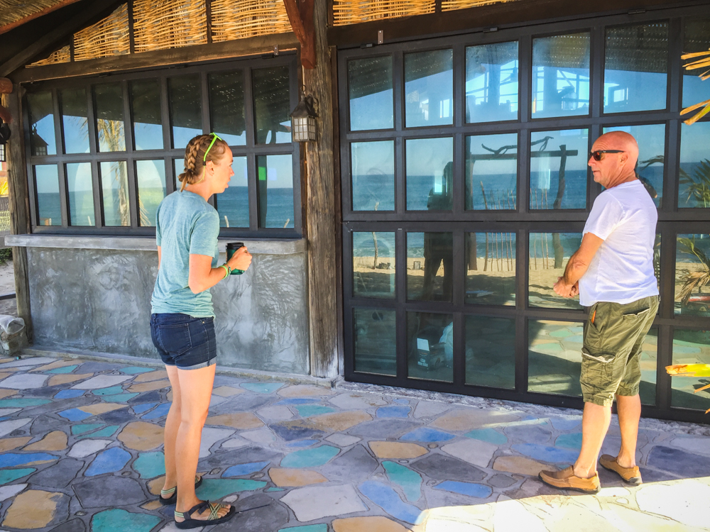 John is a successful guy with a simple beach house. No need for extravagance.