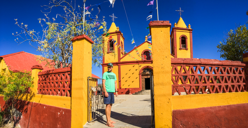 The mission at El Triunfo.