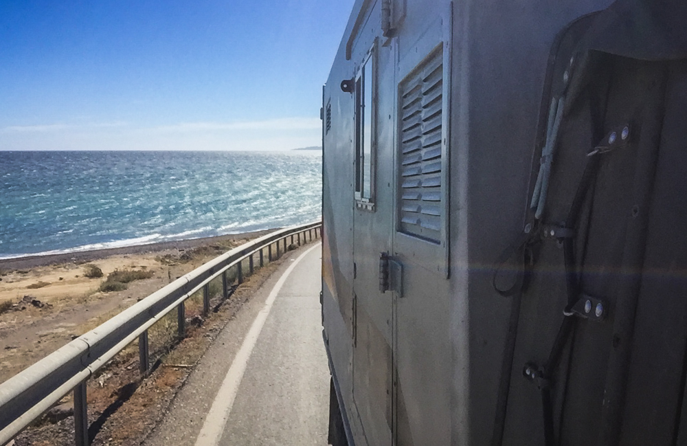 Putting the Sea of Cortez behind us.