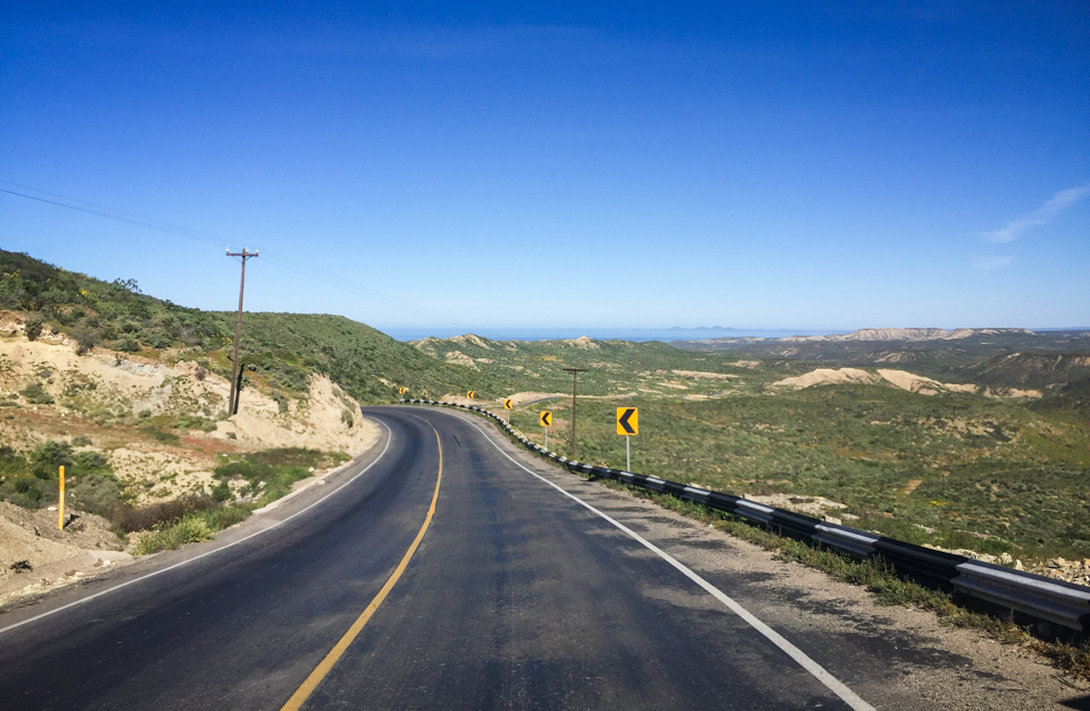 The road to the north.
