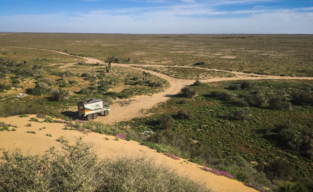 Our campsite reminded us of parking on BLM land in Wester Colorado And easterN Utah.