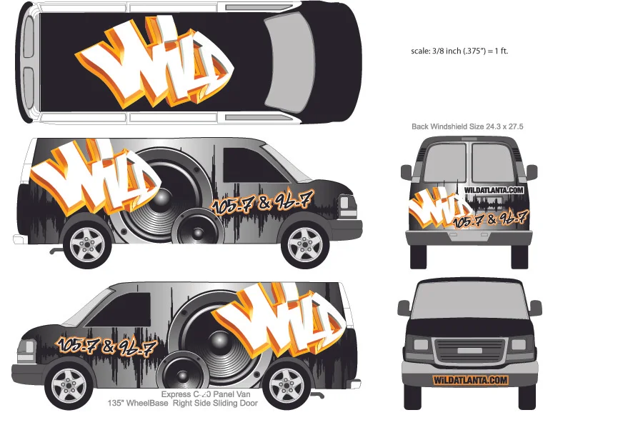 WiLD Vehicle Wrap