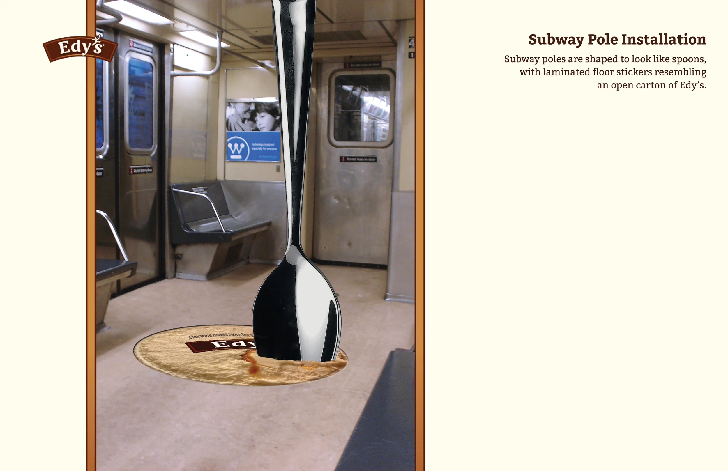 SUBWAY FLOOR DECAL